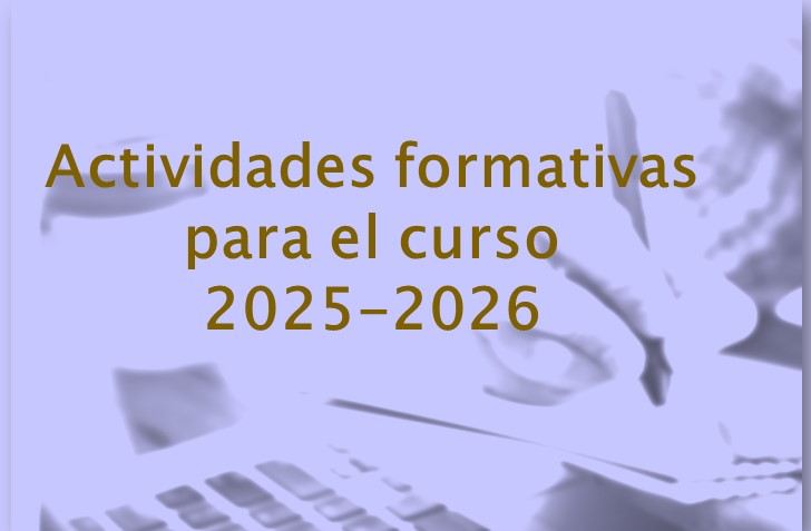 Actividades Formativas curso 2025-2026